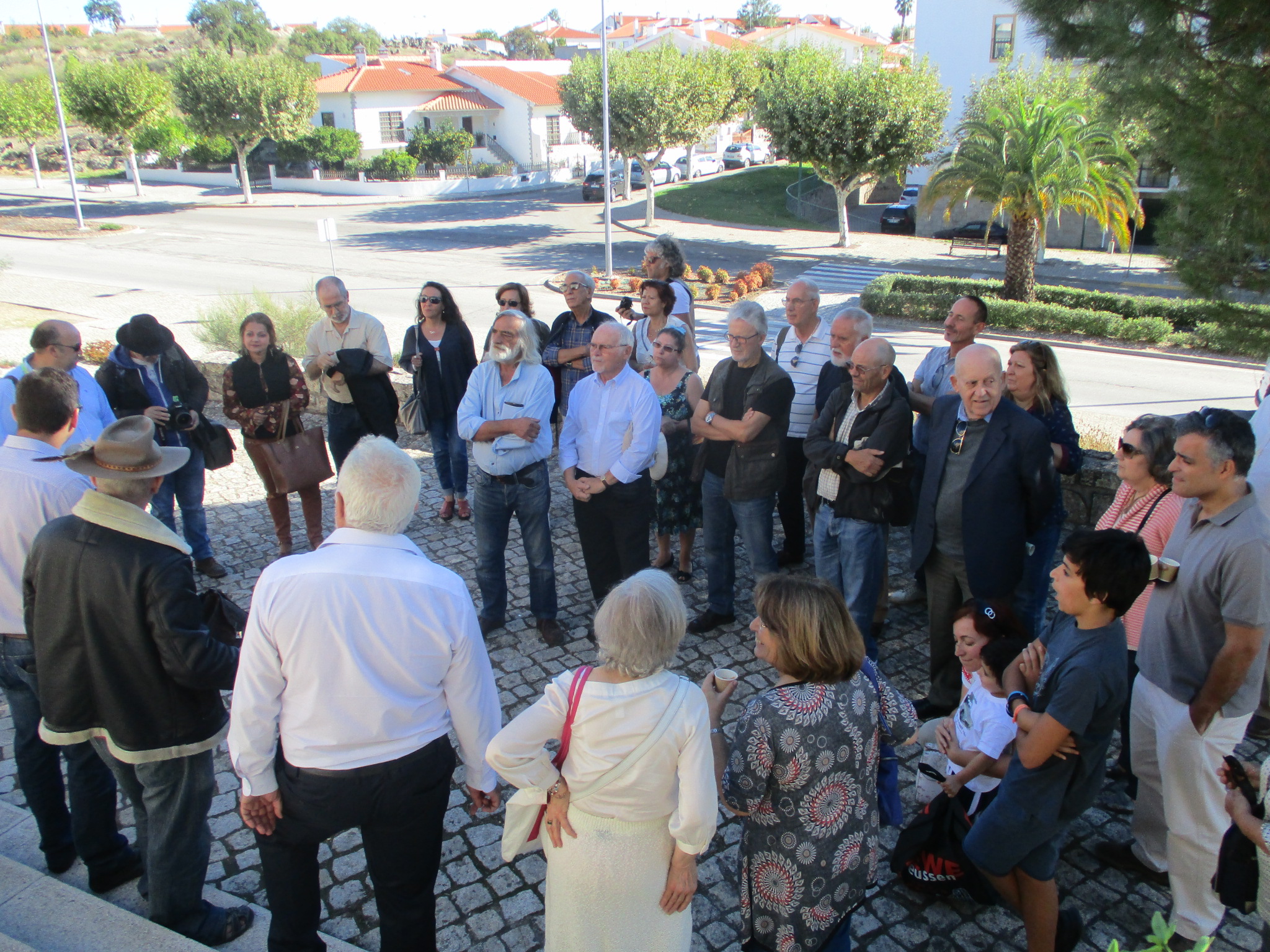 Visita da associação Aldraba